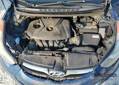 2013 Hyundai Elantra Gls из США, поврежденный, VIN KMHDH4AE2DU951855